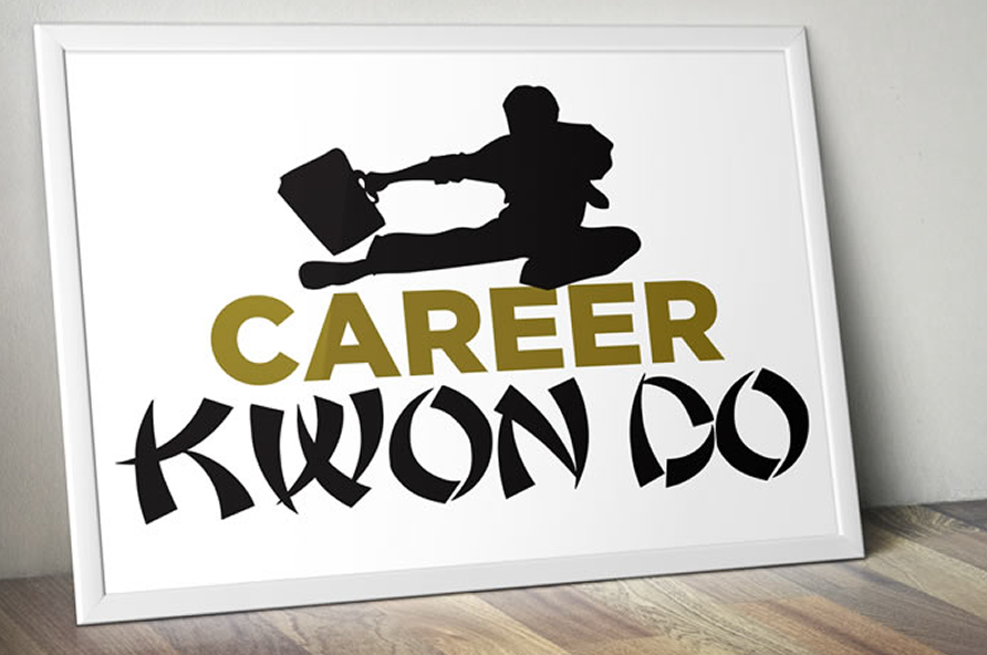 career-kwondo-logo-framed