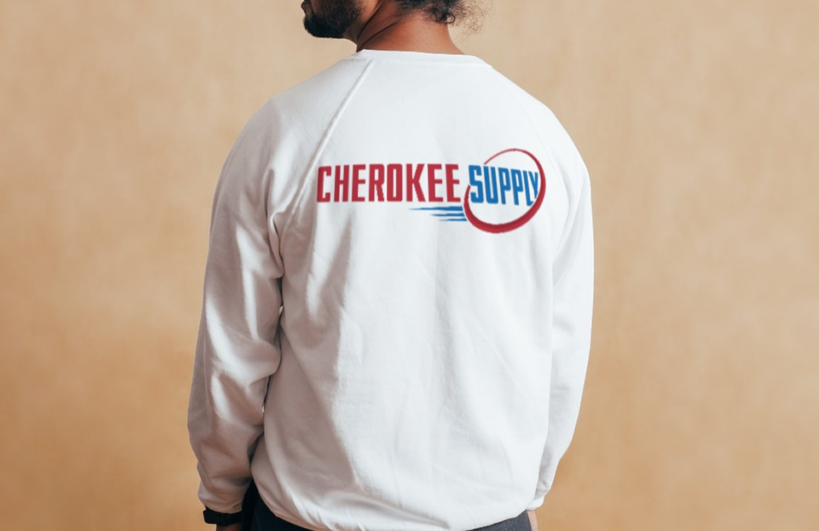 cherokee-supply-logo=sweatshirt