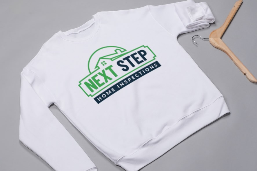 next-step-home-inspections-logo-shirt