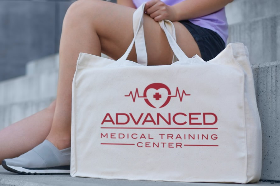 advanced-medical-training-center-logo-bag