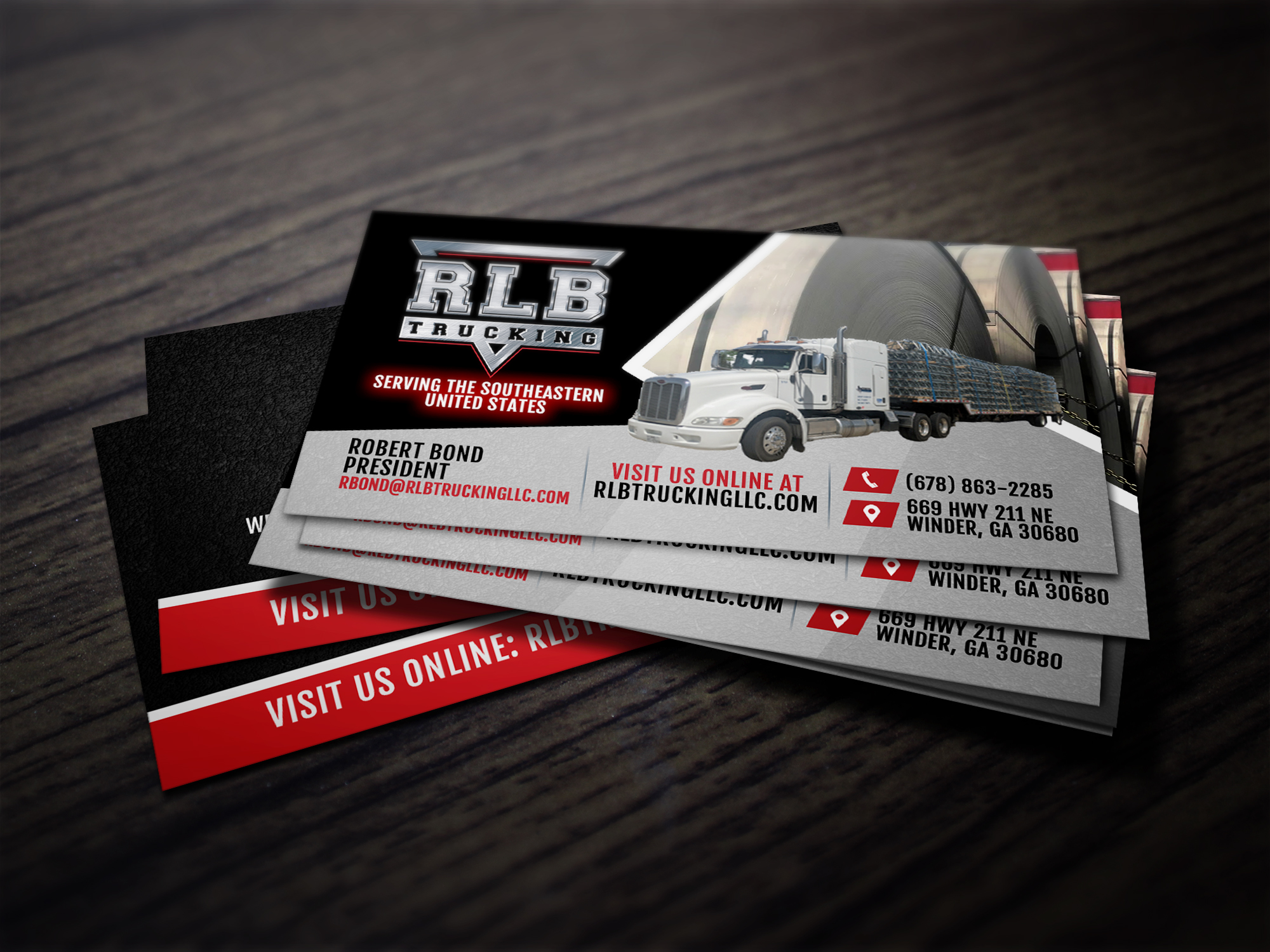 rlb-trucking-business-card-front