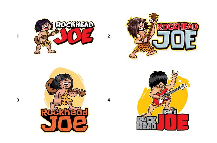 Rockhead Joe – Band Logo Design
