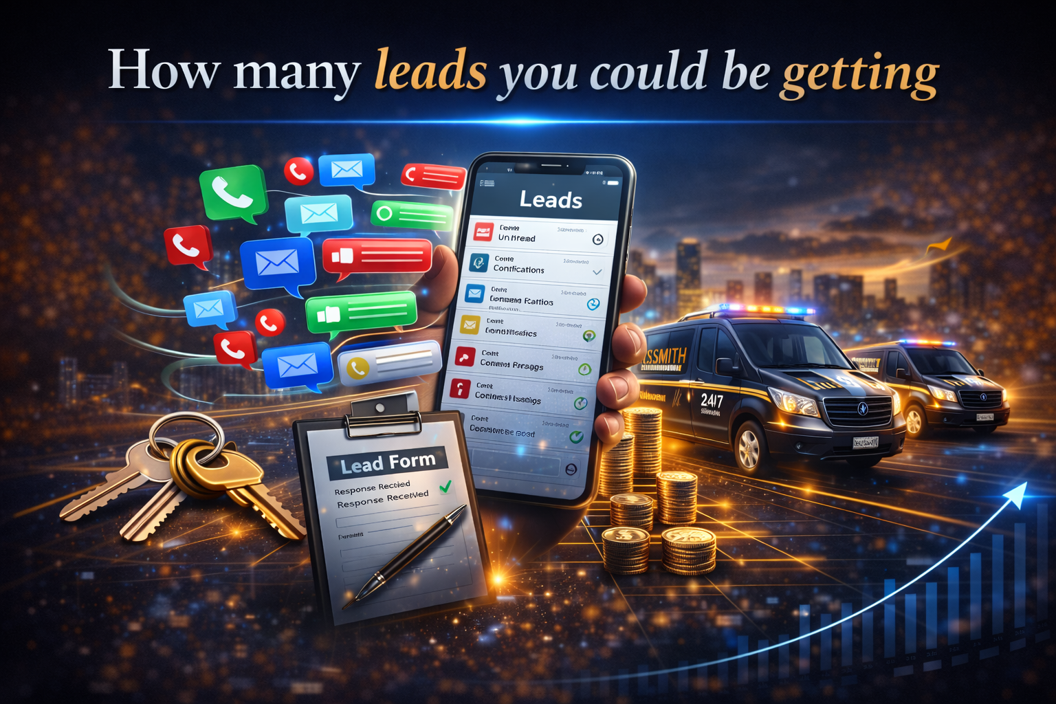 how many leads you could be getting locksmiths