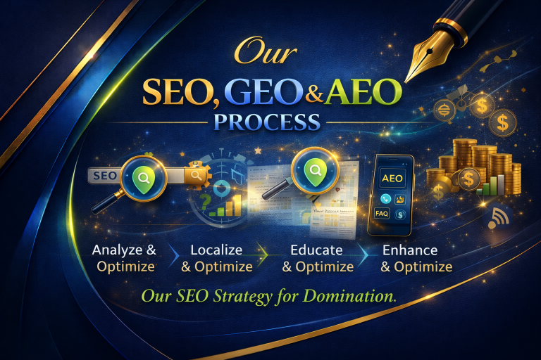 our seo geo and aeo process