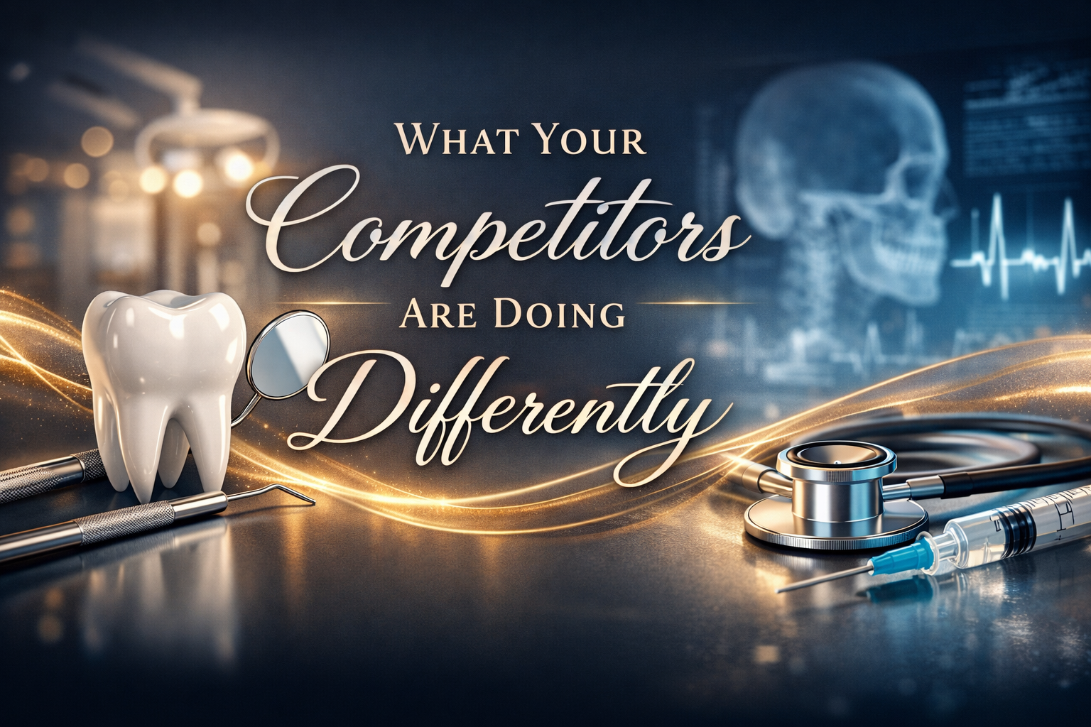 what your competitors are doing differently medical and dental