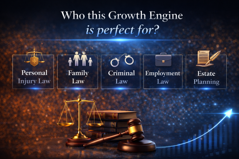 who this growth engine is perfect for law firms