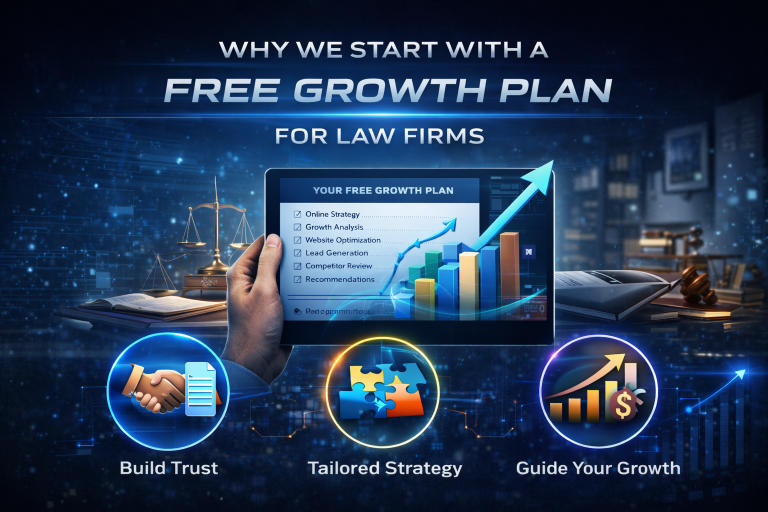 why we start wth a free growth plan for law firms
