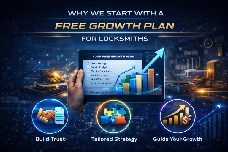 why we start wth a free growth plan for locksmiths