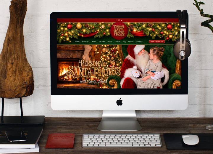 personal santa photos with santa mark desktop